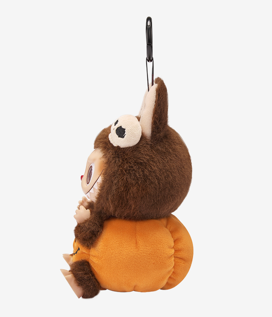 Happy Halloween Party Series-Sitting Pumpkin Vinyl Plush Pendant