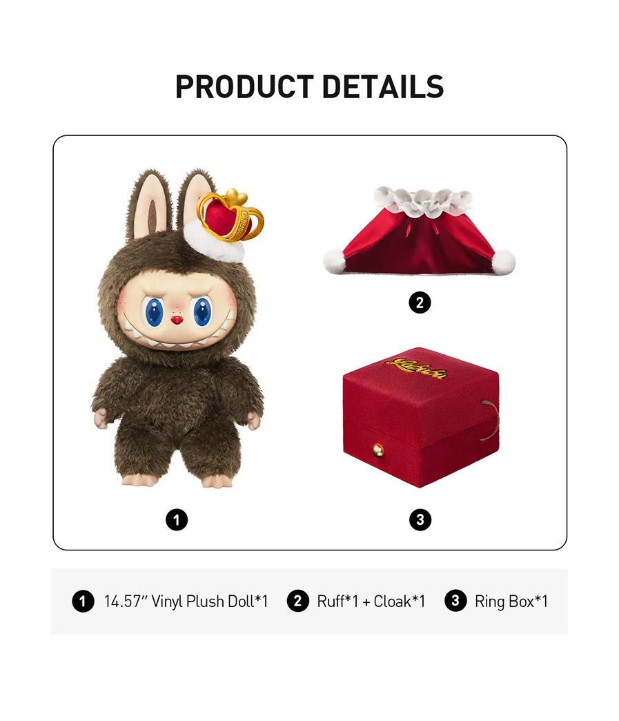 THE MONSTER Let's Checkmate Series-Vinyl Plush Doll – K.J.Toy