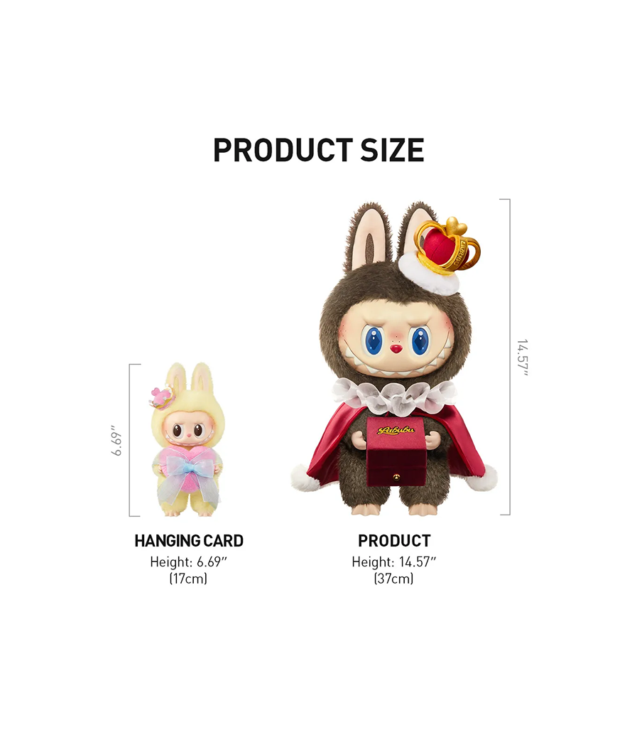 THE MONSTER Let's Checkmate Series-Vinyl Plush Doll