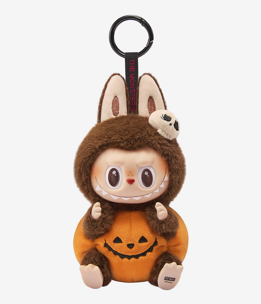 Happy Halloween Party Series-Sitting Pumpkin Vinyl Plush Pendant