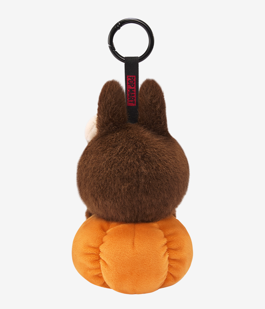 Happy Halloween Party Series-Sitting Pumpkin Vinyl Plush Pendant