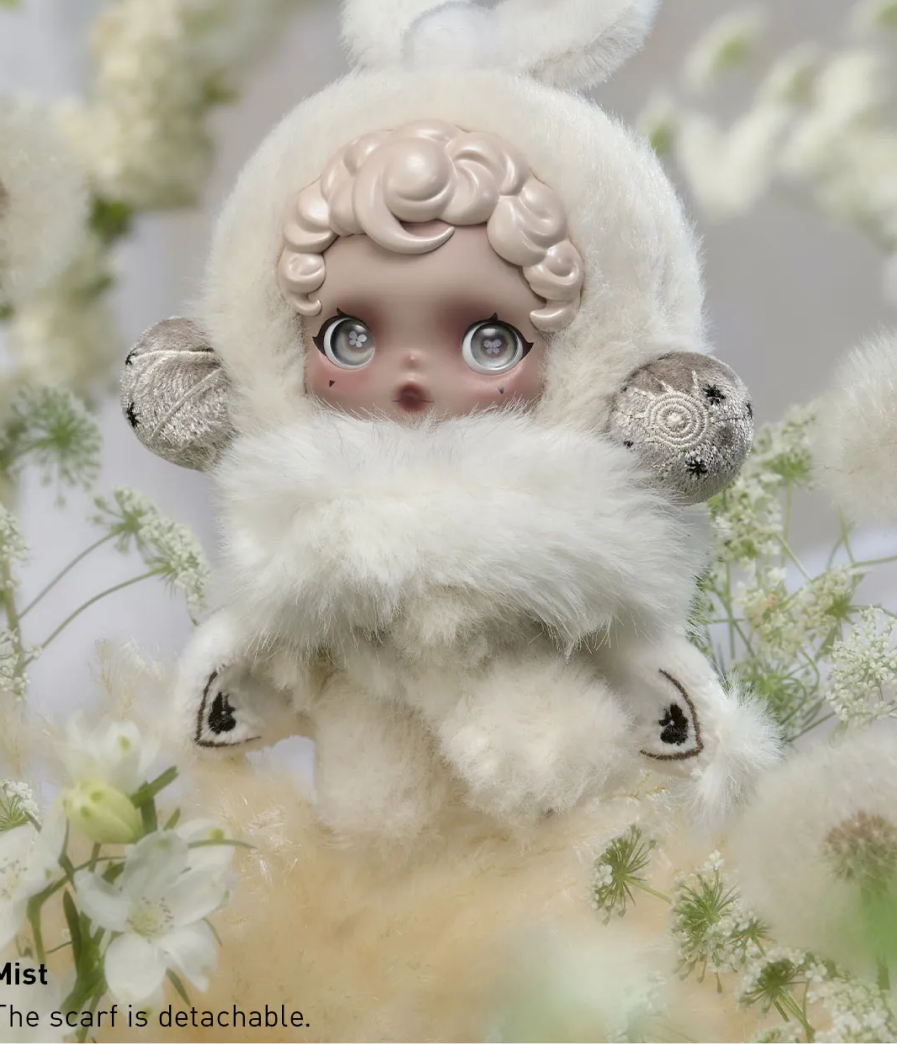 Skullpanda L'impressionnisme - Plush Pendant