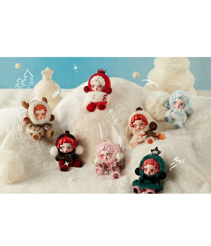 Skullpanda Winter Symphony - Plush Pendant