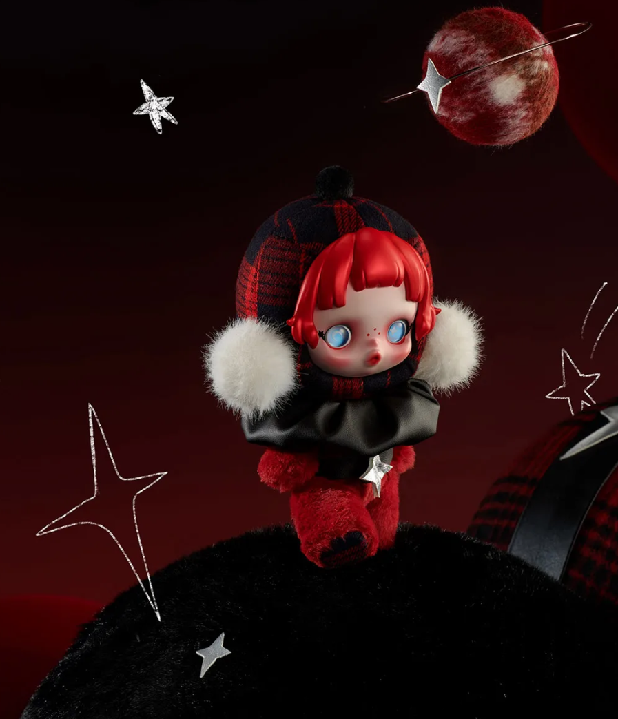 Skullpanda Winter Symphony - Plush Pendant