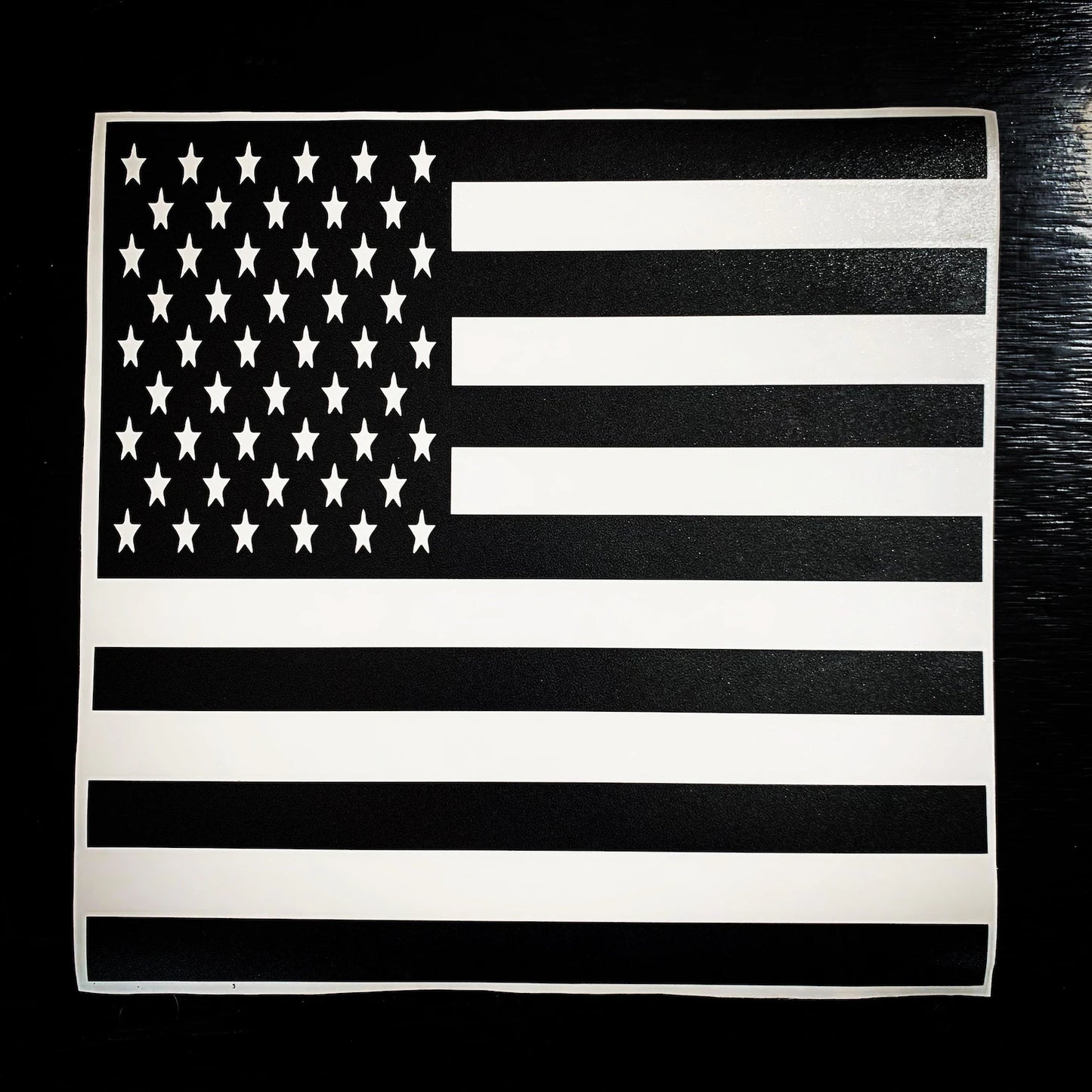 American Flag Decal - Rear middle window decal for truck - Car decal- Pick up truck - Accessories - Sticker for car - Decal for car - Custom