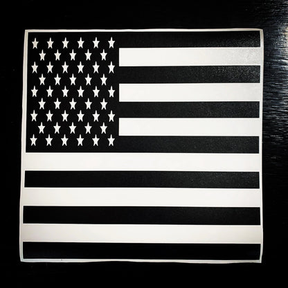 American Flag Decal - Rear middle window decal for truck - Car decal- Pick up truck - Accessories - Sticker for car - Decal for car - Custom